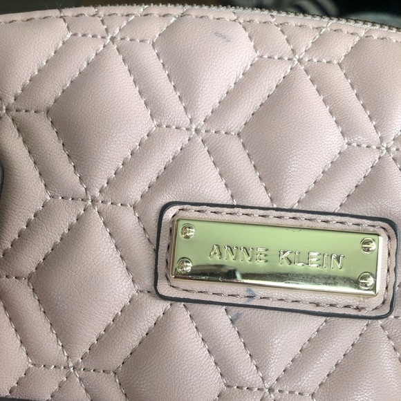 Anne Klien Quilted Pink Satchel - Picture 5 of 5
